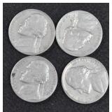 4 JEFFERSON NICKELS