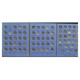 MERCURY DIME 1916 TO 1945 ALBUM (36 COINS)