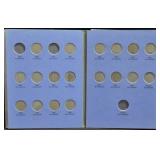 LIBERTY HEAD NICKEL 1883 TO 1812 ALBUM (18 COINS)