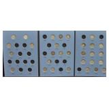 ROOSEVELT DIMES 1946 TO 1964 ALBUM (30 SILVER