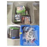 3 TOTES OF ASSORTED VIDEO GAMES