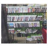 DISPLAY RACK WITH 300+ GAMES
