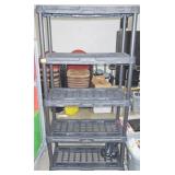 PLASTIC STORAGE SHELF