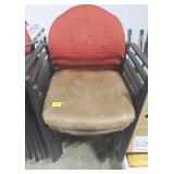 8 STACKING CONFERENCE CHAIRS