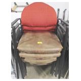 8 STACKING CONFERENCE CHAIRS