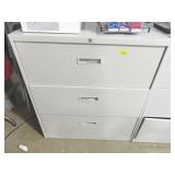 3 DRAWER LATERAL FILE CABINET FULL OF TRADING