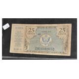 SERIES 472 25 CENTS MILITARY PAYMENT NOTE