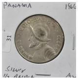 PANAMA SILVER 1/2 BALBOA
