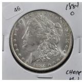1884 O MORGAN DOLLAR CHOICE BU
