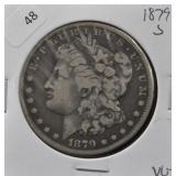 1879 S MORGAN DOLLAR VG