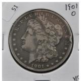 1901 O MORGAN DOLLAR VG