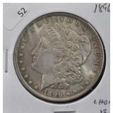 1896 MORGAN DOLLAR CHOICE BU