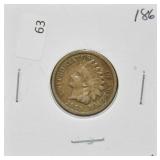 1863 INDIAN HEAD CENT VG