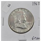 1962 PROOF FRANKLIN HALF DOLLAR