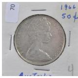 AUSTRALIA SILVER 50 CENTS