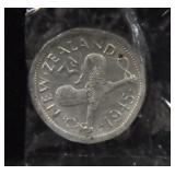 AUSTRALIA SILVER 3 CENTS GEM