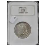 1936 NGC MS65 TEXAS HALF DOLLAR