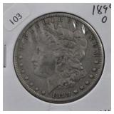 1899 O MORGAN DOLLAR VF