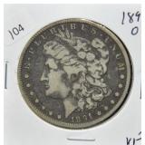 1891 O MORGAN DOLLAR VF
