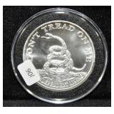 1 OZ .999 SILVER ROUND