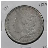 1889 MORGAN DOLLAR XF