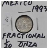 MEXICO 1/20 ONZA