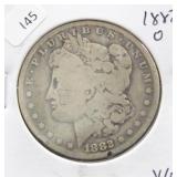1882 O MORGAN DOLLAR VG