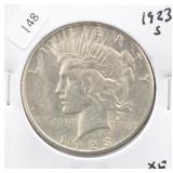 1923 S PEACE DOLLAR XF