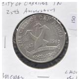 CITY OF OAKRIDGE 25TH ANIVERSARY MEDAL