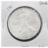 2016 SILVER EAGLE GEM