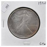 1990 SILVER EAGLE GEM