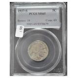 1937 S PCGS MS65 BUFFALO NICKEL