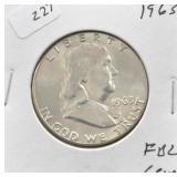 1963 FRANKLIN HALF DOLLAR FBL GEM