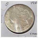 1921 MORGAN DOLLAR CHOICE BU