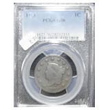 1823 PCGS G6 LARGE CENT RARE DATE