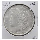 1921 MORGAN DOLLAR CHOICE BU