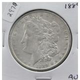 1889 MORGAN DOLLAR AU