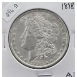 1898 MORGAN DOLLAR AU