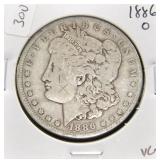 1886 O MORGAN DOLLAR VG