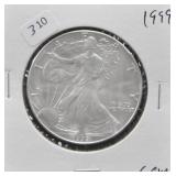 1999 SILVER EAGLE GEM