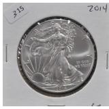 2014 SILVER EAGLE GEM