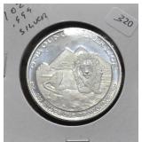 1 OZ .999 SILVER ROUND