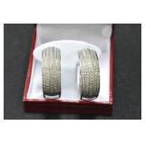 1 CT. DIAMOND ESTATE TYPE EARRINGS