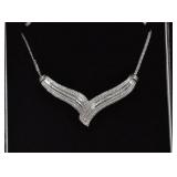 DIAMOND ESTATE STYLE NECKLACE