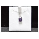 3.10 CT. AMETHYST DINNER NECKLACE