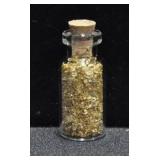 BOTTLE OF 24KT GOLD FLAKES
