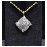 1 CT. DIAMOND ESTATE STYLE NECKLACE