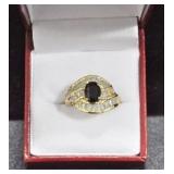 DESIGNER SPPHIRE DINNER RING