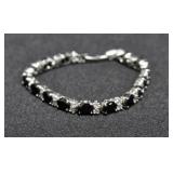 12.22 CT. SAPPHIRE ESTATE TYPE BRACELET