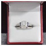 2.35 CT. WHITE SAPPHIRE WEDDING SET